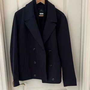 Lacoste Dark Navy Double-Breasted Jacket